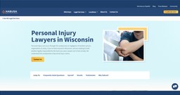 personal injury law firm website example