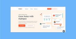HubSpot landing page example