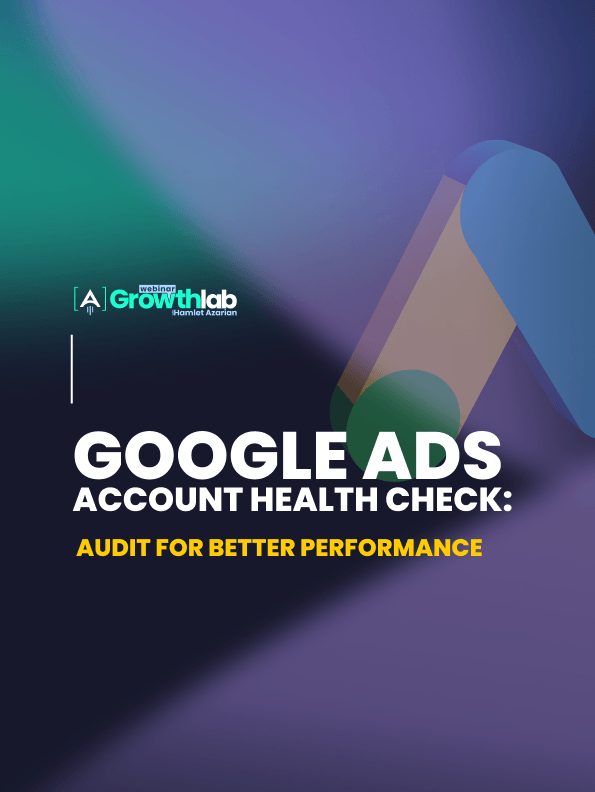 Google ads account health check